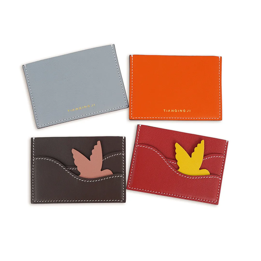 TIANQINGJI Handmade TOGO Leather Card Slot