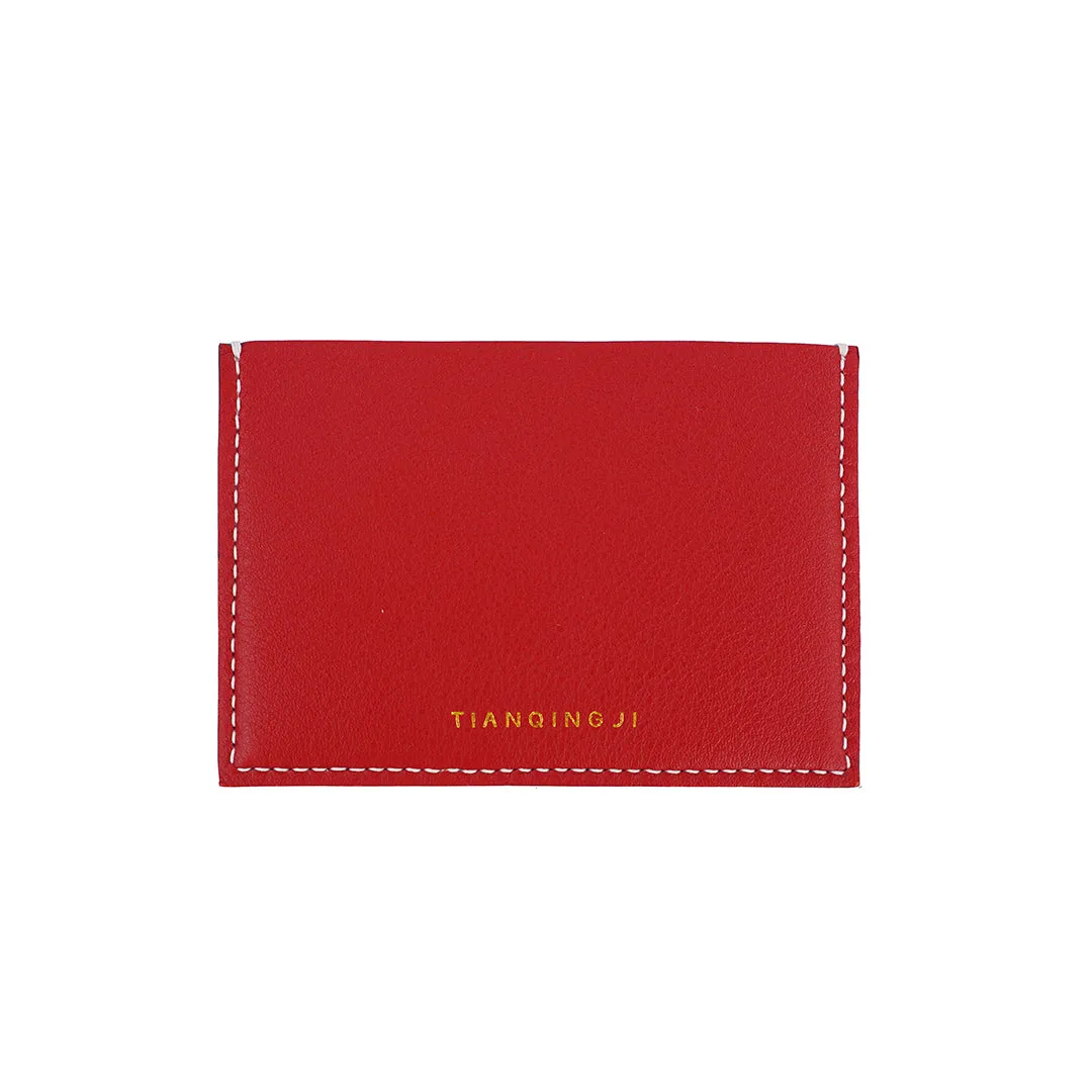 TIANQINGJI Handmade TOGO Leather Card Slot