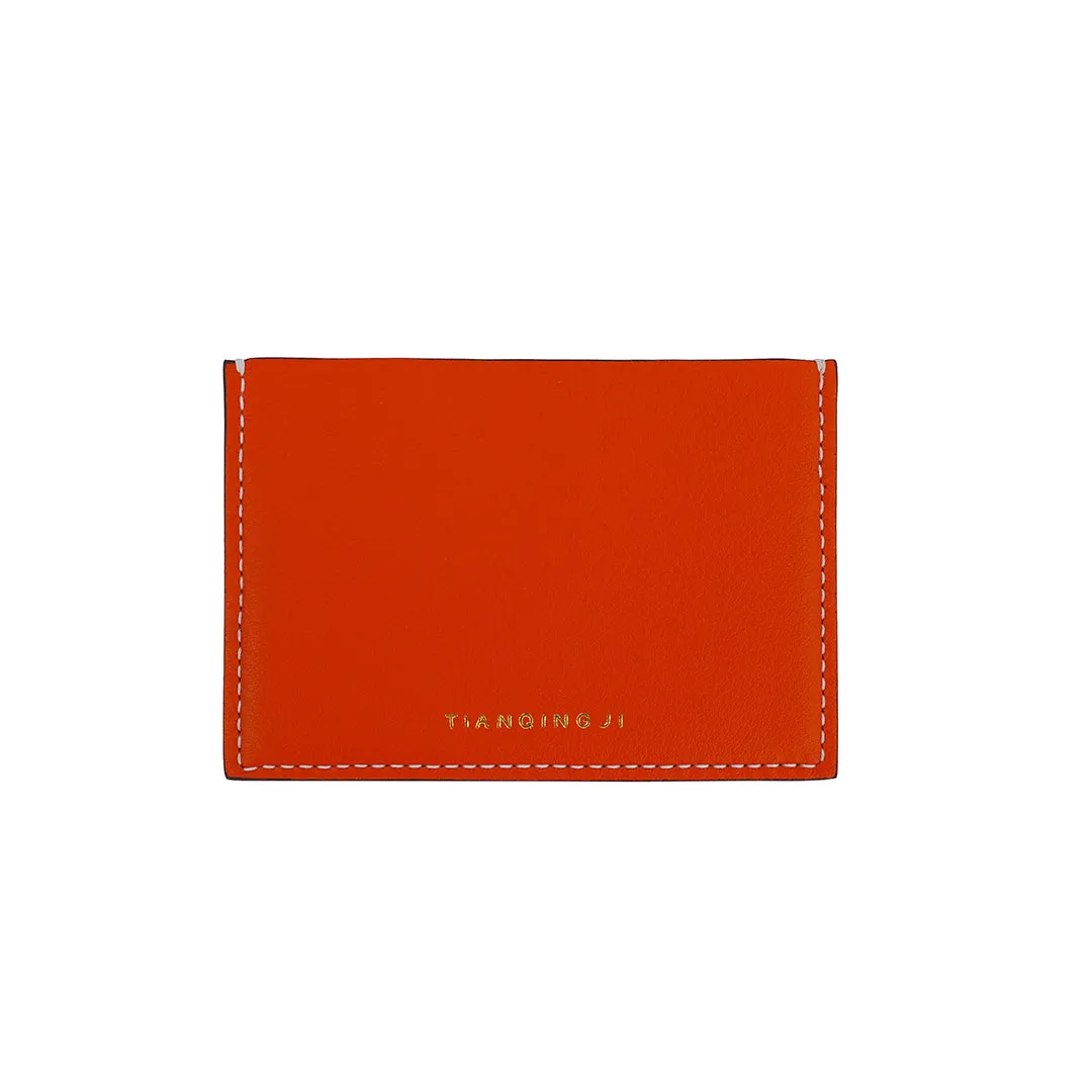 TIANQINGJI Handmade TOGO Leather Card Slot