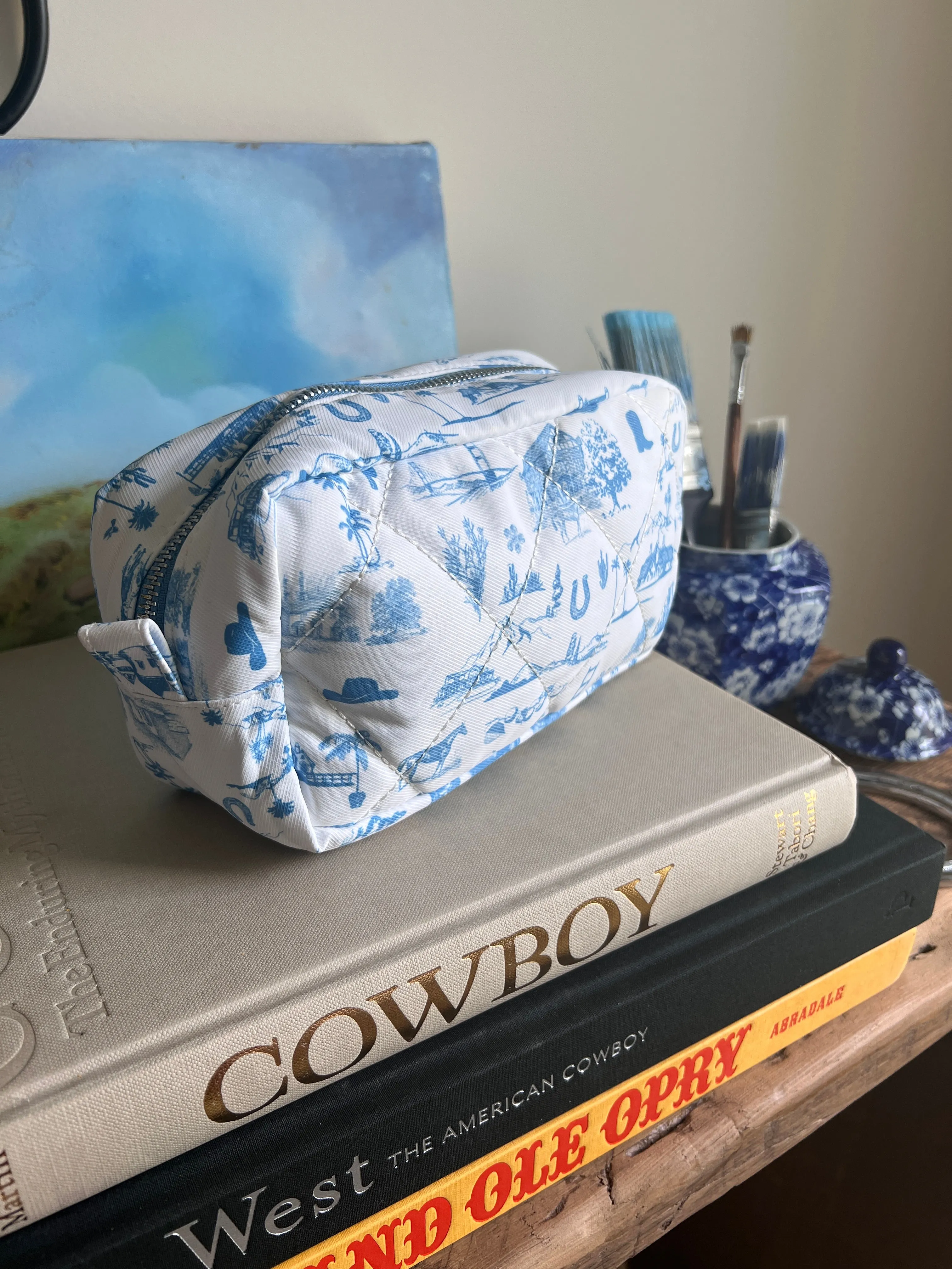 Toile Cosmetic Travel Bag