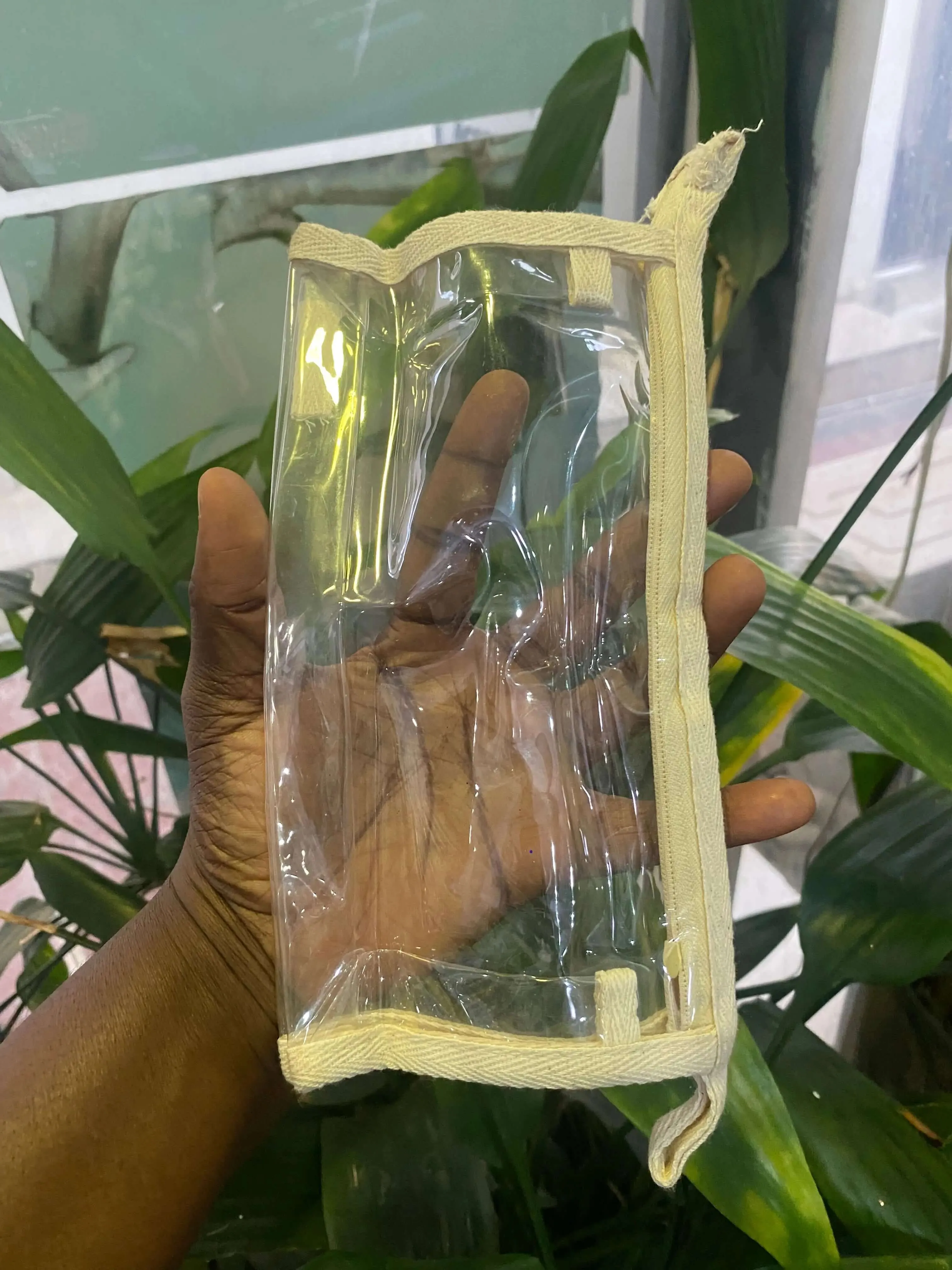 Transparent Makeup Purse