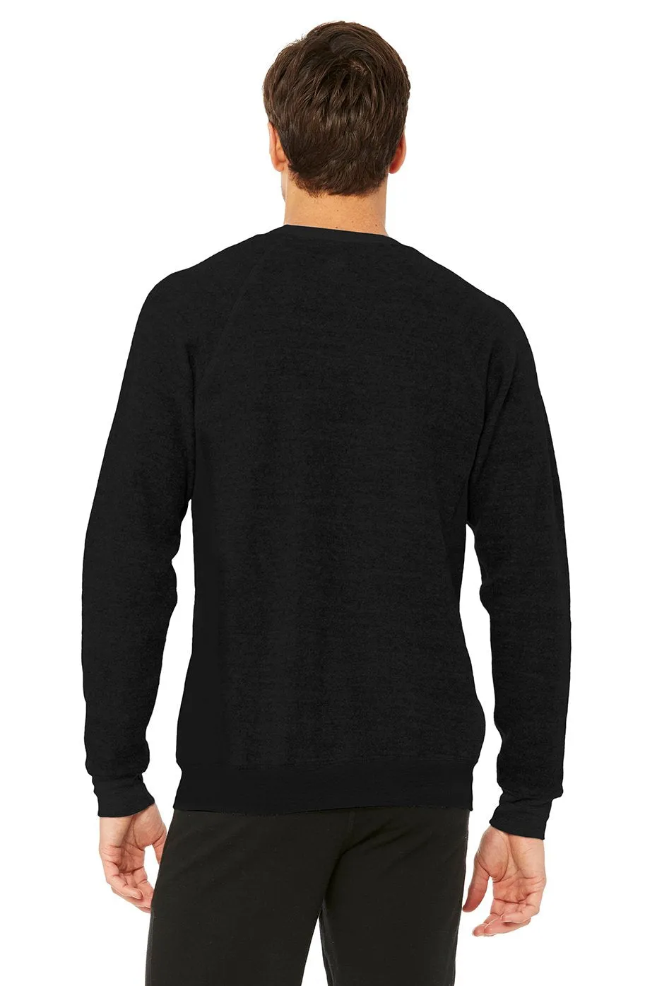 Triumph Crew Neck Sweatshirt - Solid Black Triblend