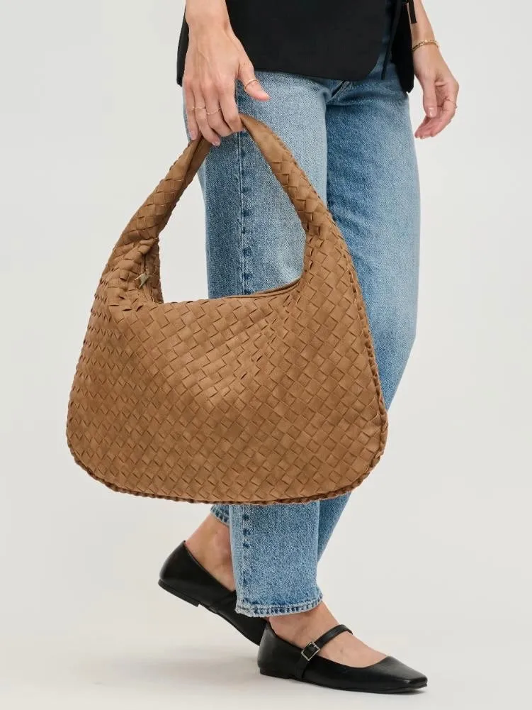 Victoria Weave Hobo Bag