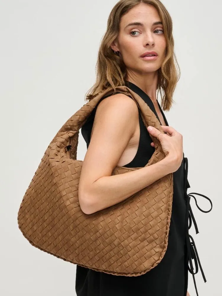 Victoria Weave Hobo Bag