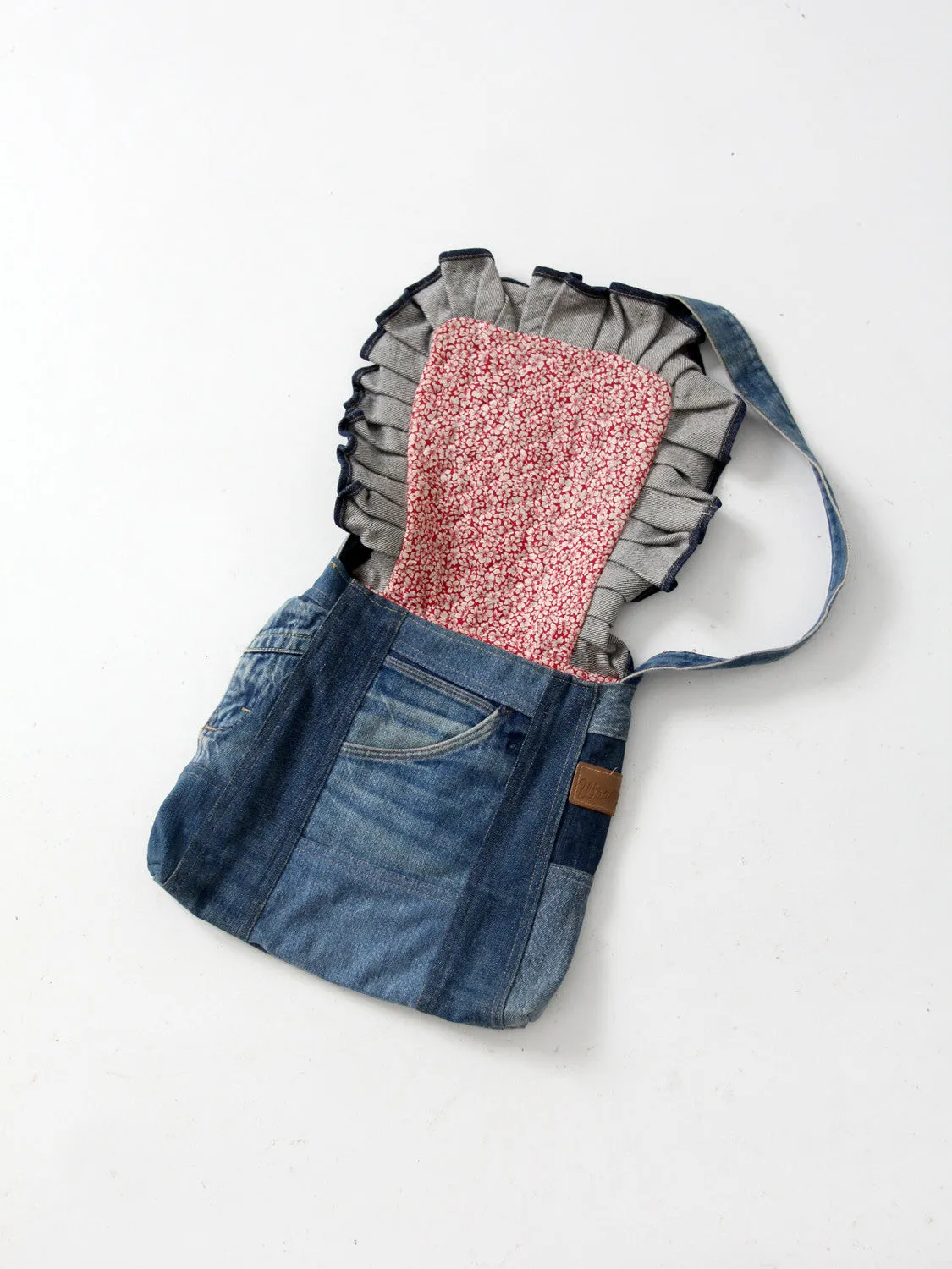 vintage 70s denim purse