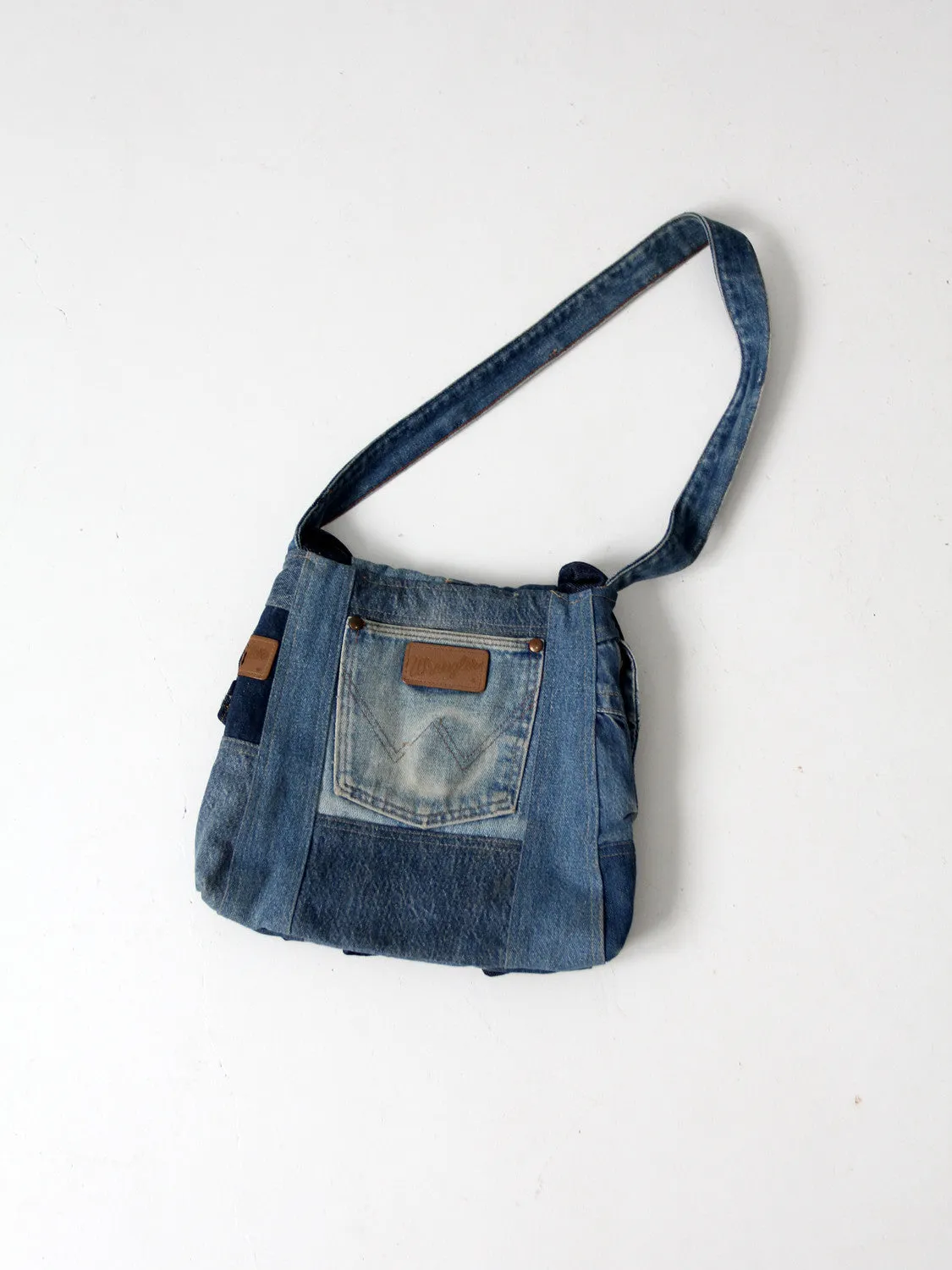 vintage 70s denim purse