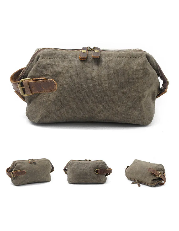 Vintage Men's Canvas Toiletry Bag 9161