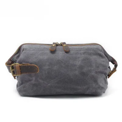 Vintage Men's Canvas Toiletry Bag 9161