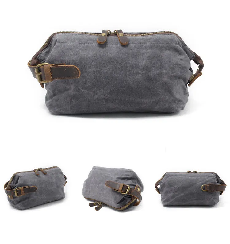 Vintage Men's Canvas Toiletry Bag 9161