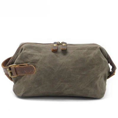 Vintage Men's Canvas Toiletry Bag 9161