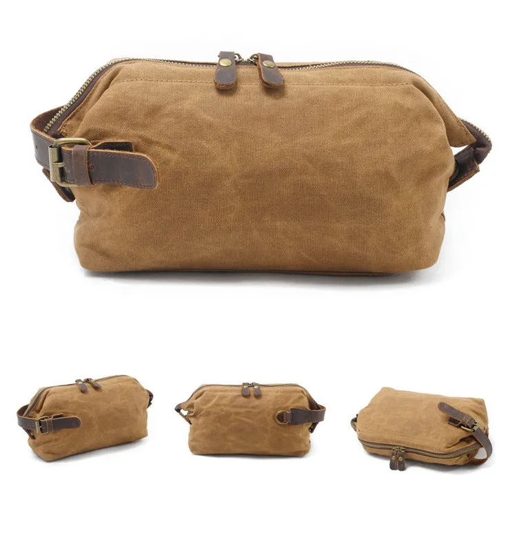 Vintage Men's Canvas Toiletry Bag 9161