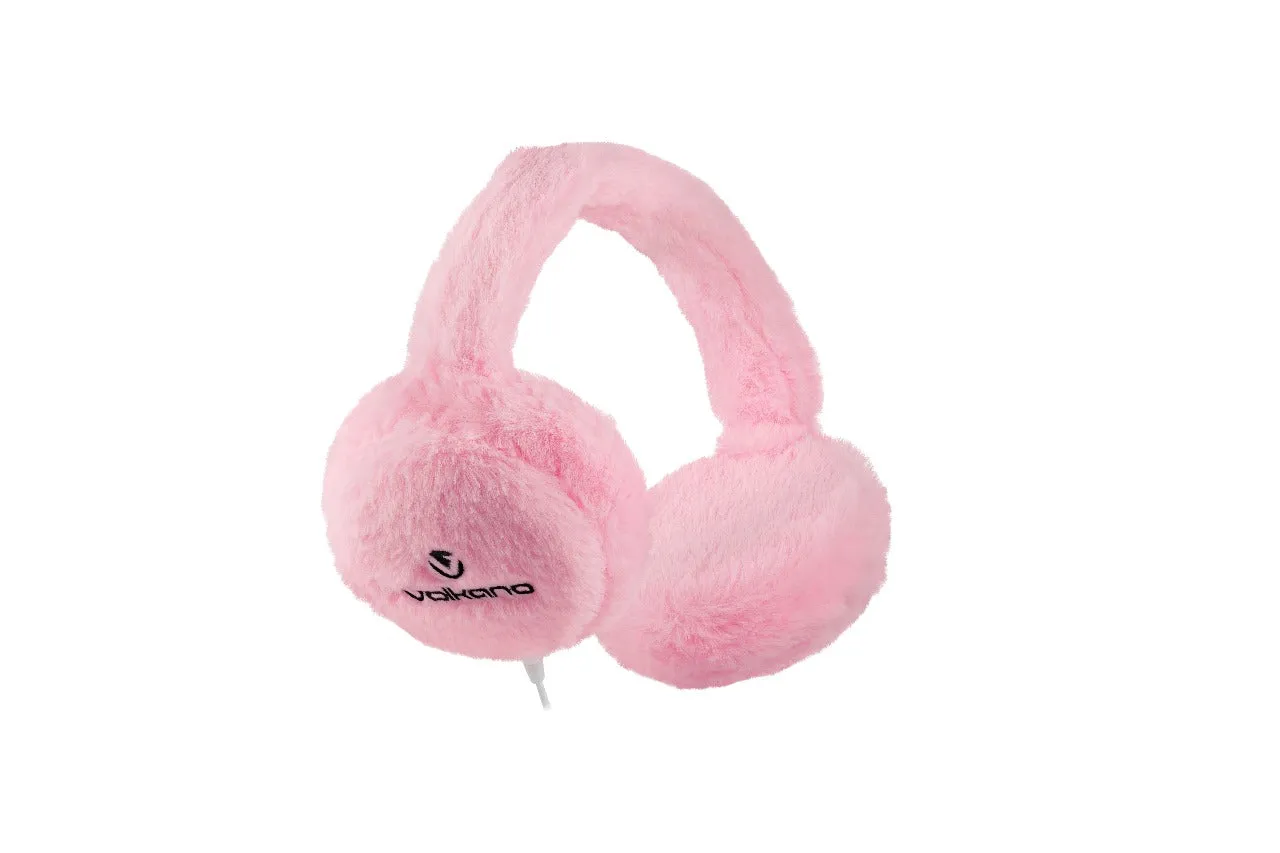 Volkano Kids Llama series Headphones Aux – Pink