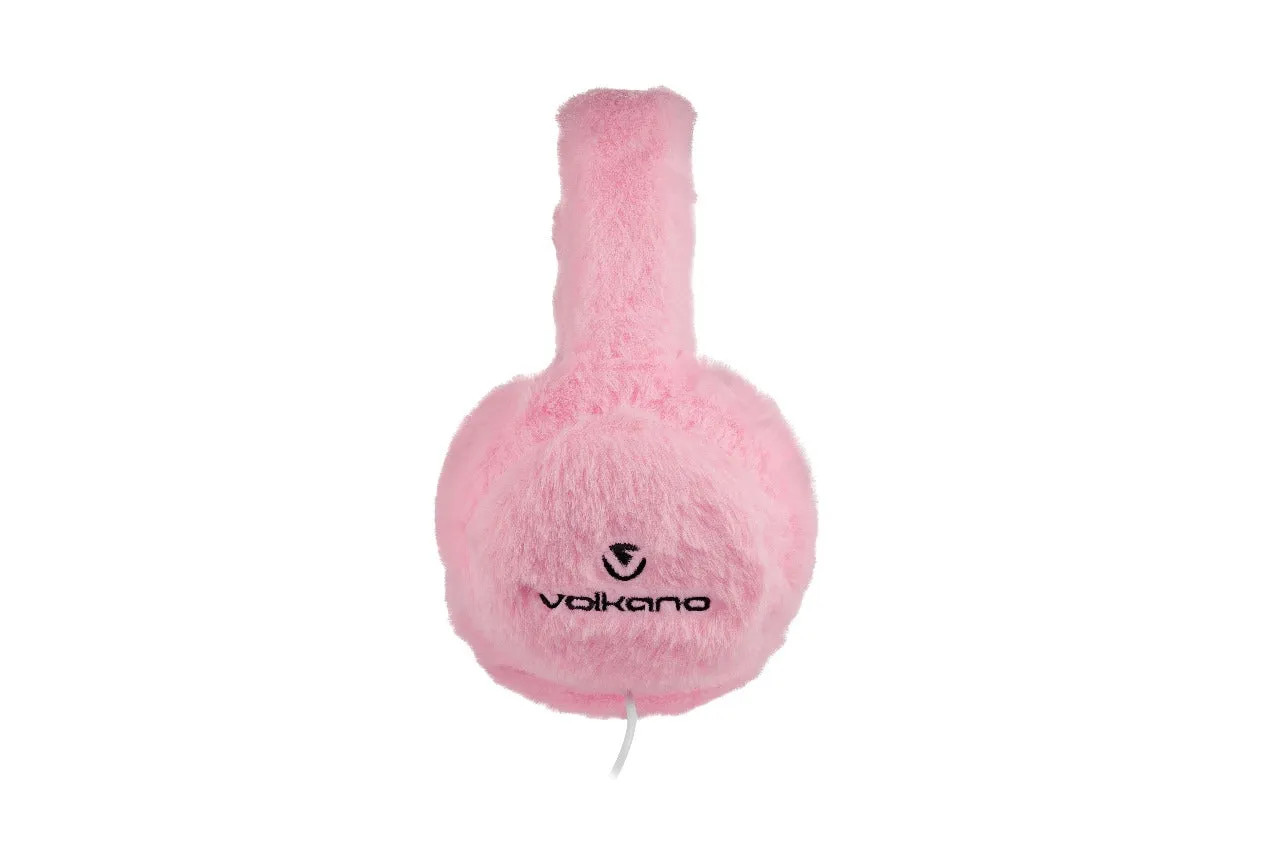 Volkano Kids Llama series Headphones Aux – Pink