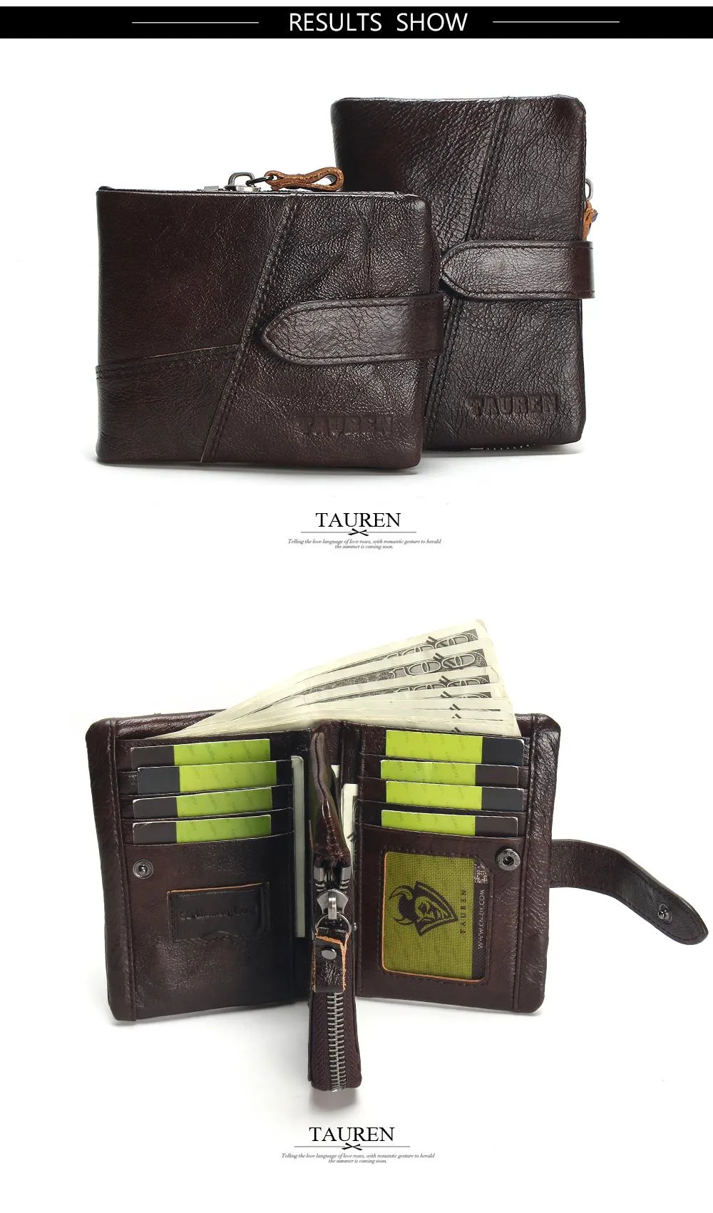 Wallet STAUREN Cowhide