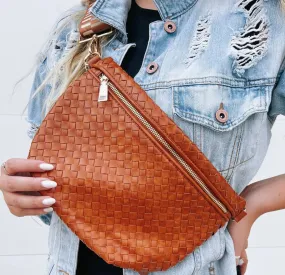 Wesley woven bum bag