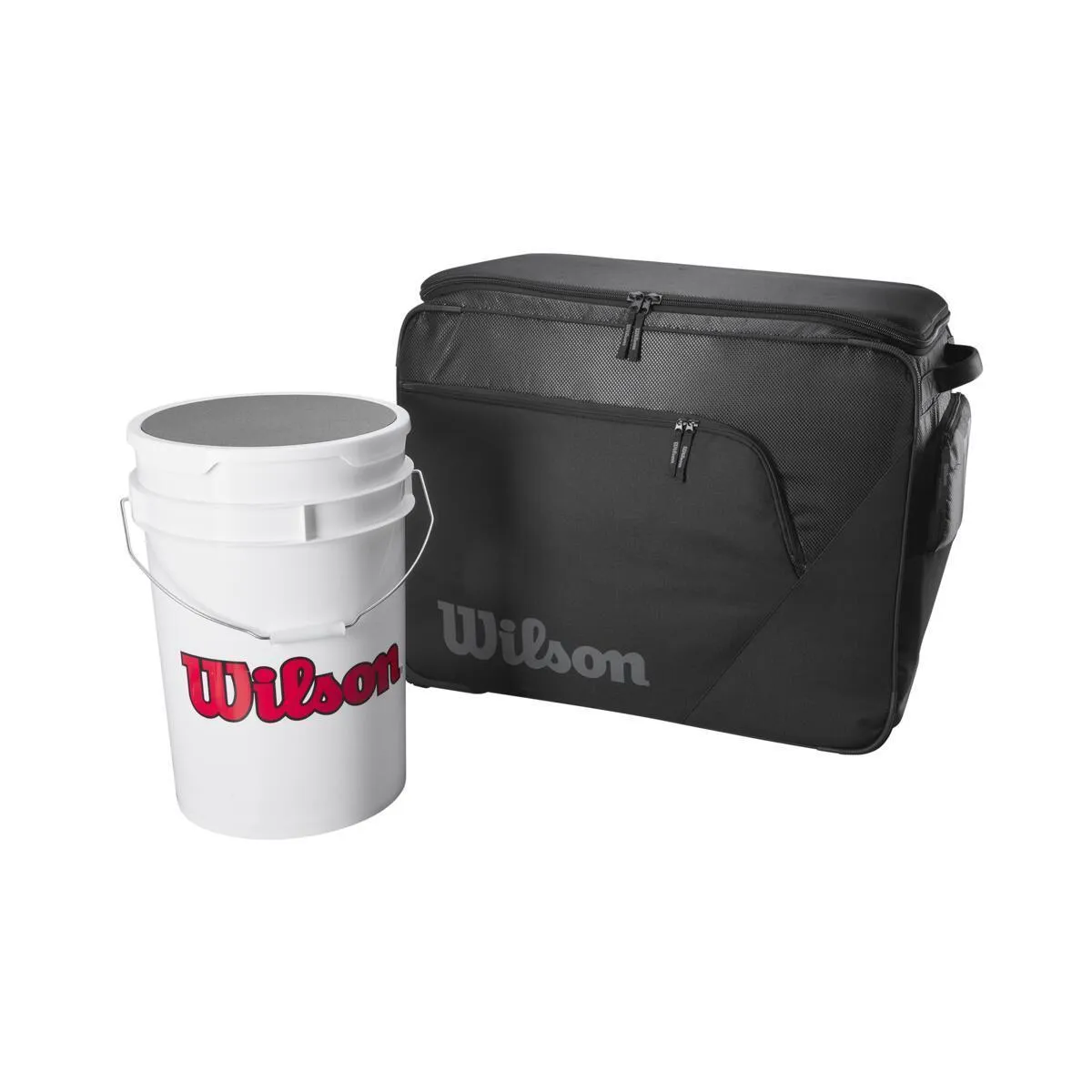 Wilson Coaches Ball Bucket Roller Bag: WB5710701