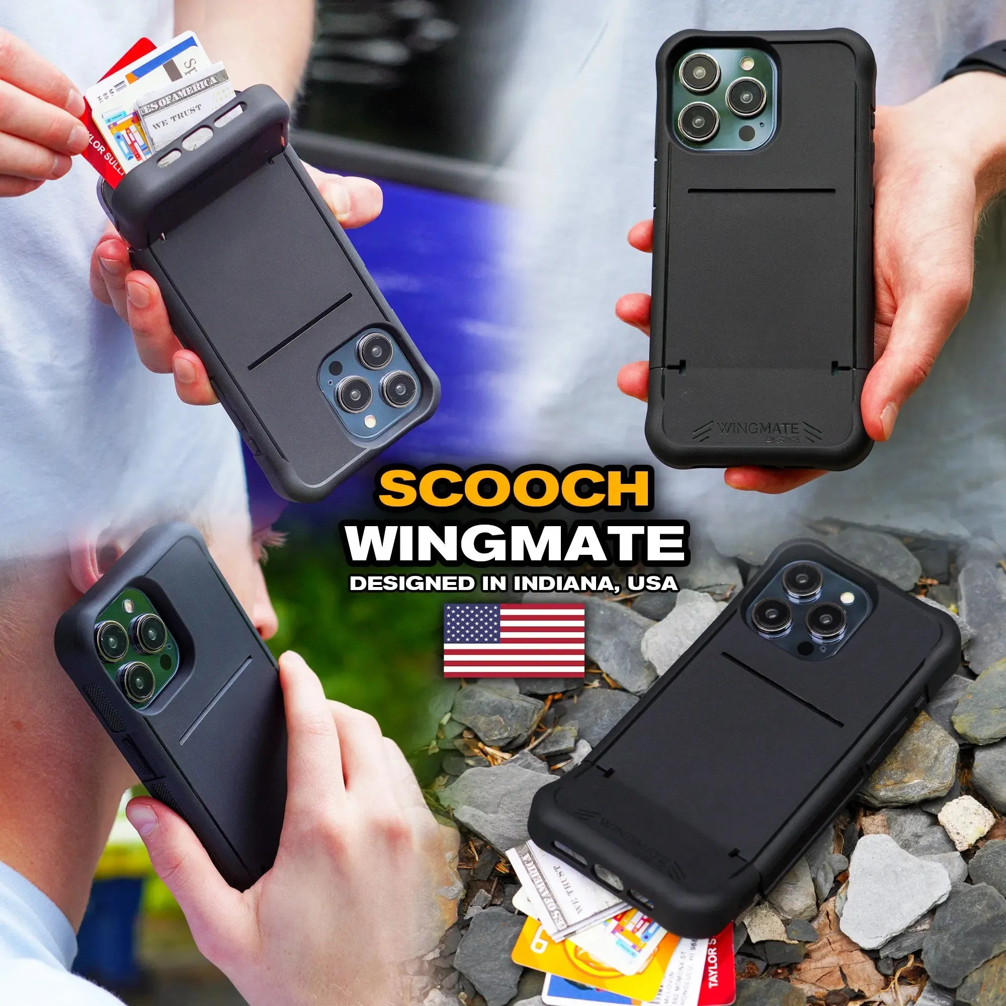 Wingmate Starter Bundle for iPhone 15 Plus