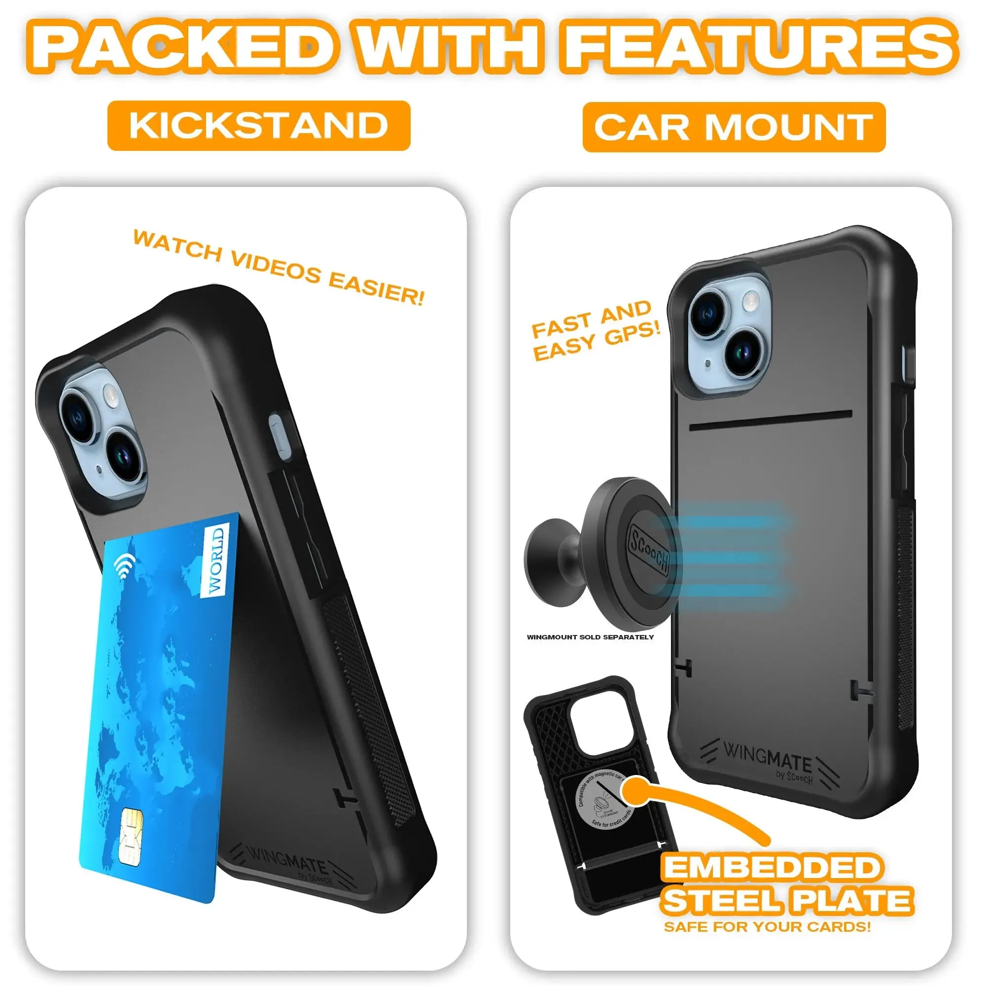 Wingmate Starter Bundle for iPhone 15