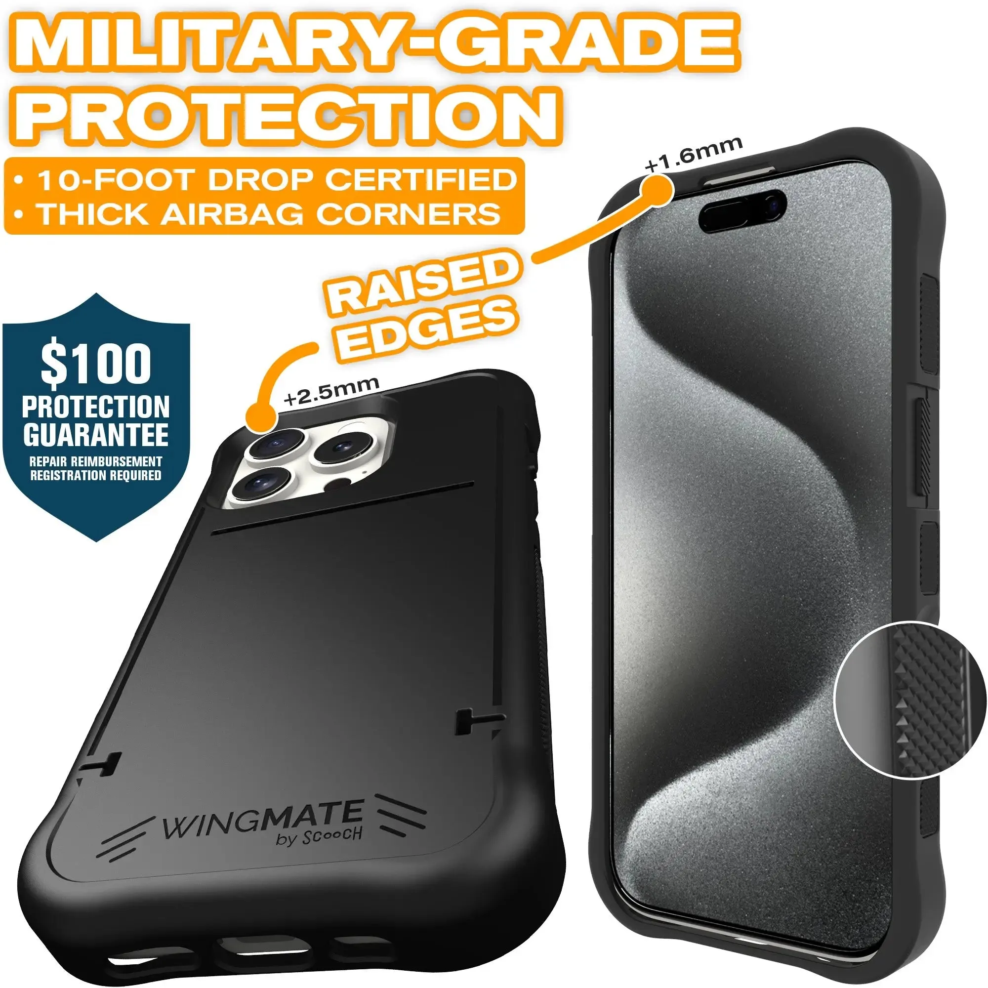 Wingmate Starter Bundle for iPhone 16 Pro