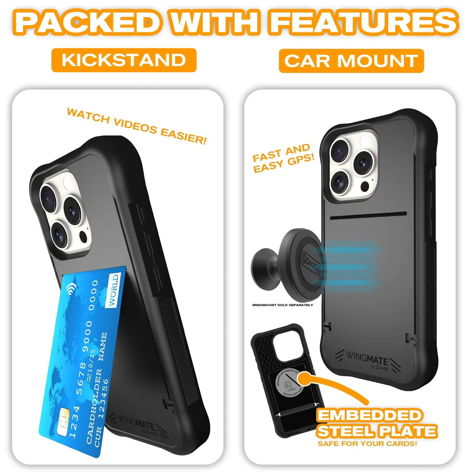 Wingmate Starter Bundle for iPhone 16 Pro