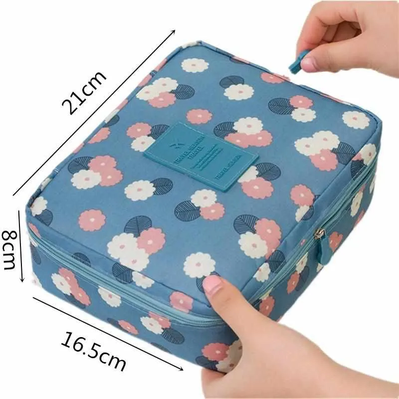 Women Cosmetic Bag - Portable Waterproof  Multifunction Organizer