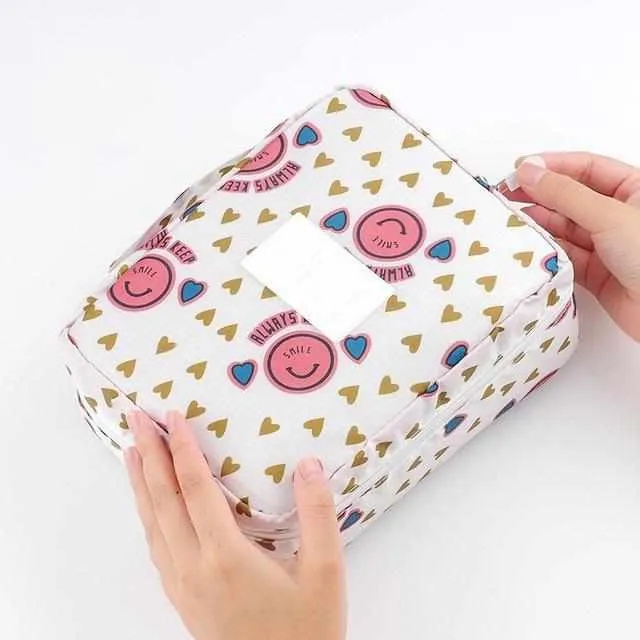 Women Cosmetic Bag - Portable Waterproof  Multifunction Organizer