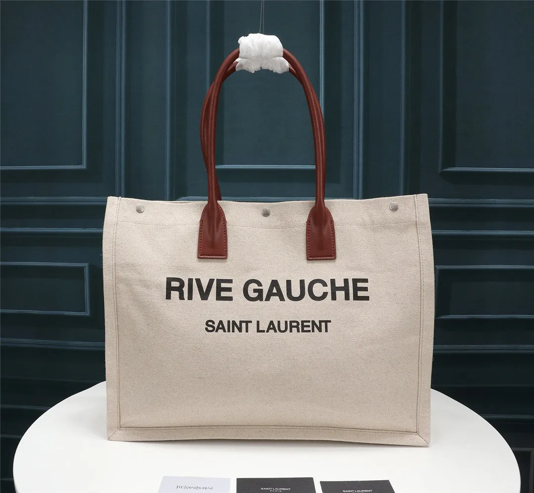 YSK171 Rive Gauche Tote Bag / 17.7x14.2x6.3inch