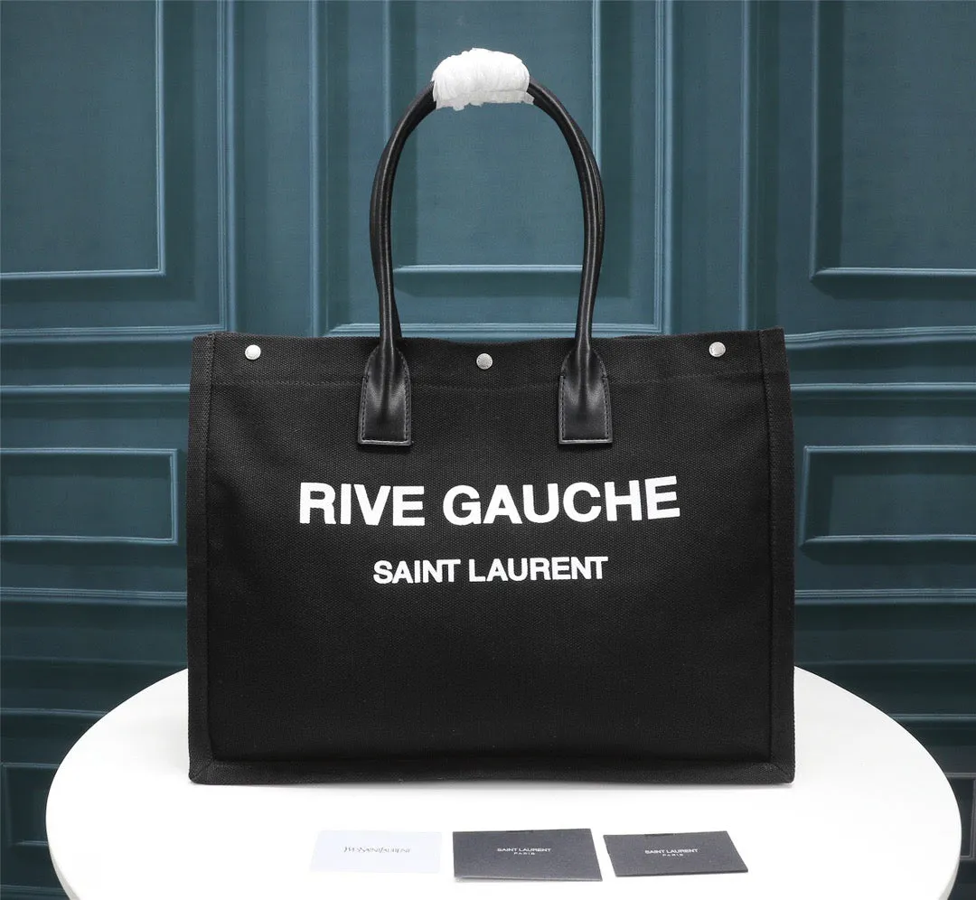 YSK171 Rive Gauche Tote Bag / 17.7x14.2x6.3inch